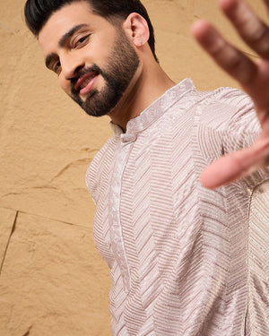 The Lehar Chevron Kurta