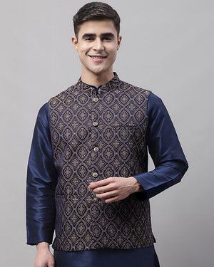 The Bunai Woven Nehru Jacket